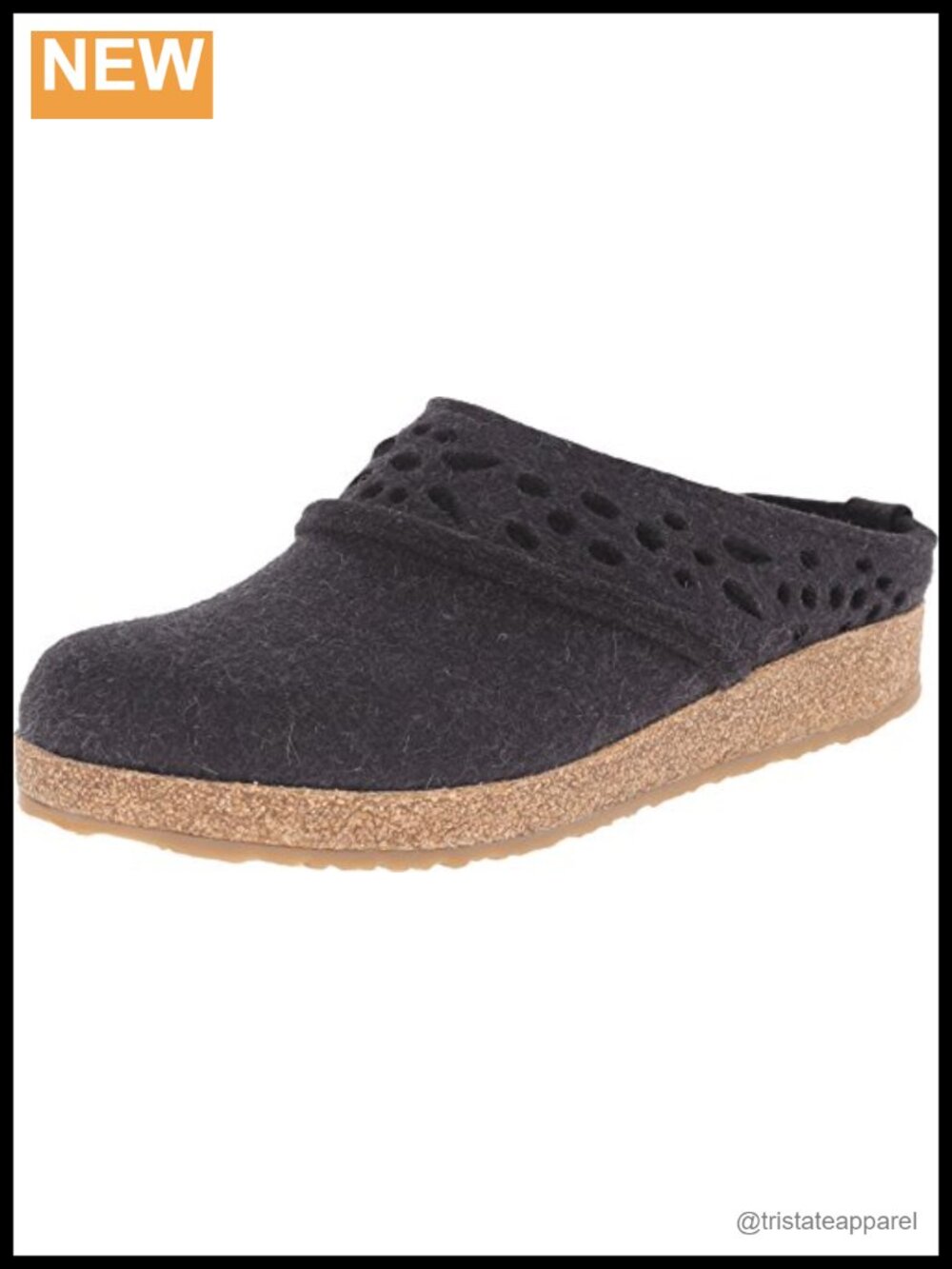 Haflinger Lacey Clog Womens Arch Support Breathable Flat